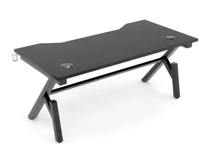 Gaming Computer Table Low-poly 3D model