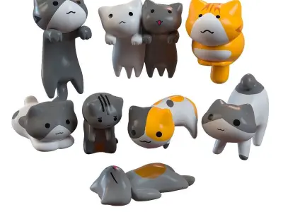 Cats The decor 3D model