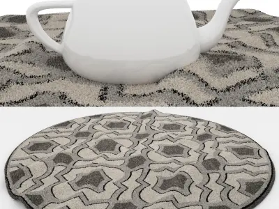Rugs No 43 Low-poly 3D model