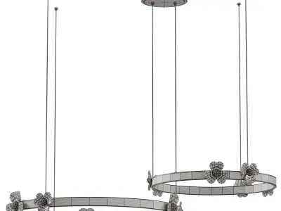 Pendant lamp CAMILIA C L115 3D model