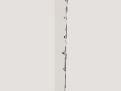 Raw Uncut Rock Wall Modular Kit 3D model