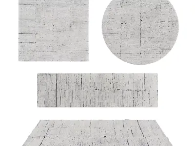 Rugs No 1007 Low-poly 3D model