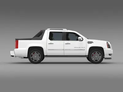 Cadillac Escalade EXT 2011 3D model