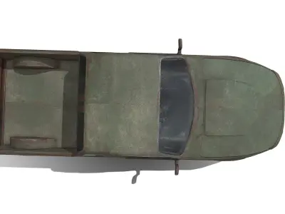 car2450 rusty truck Free 3D model