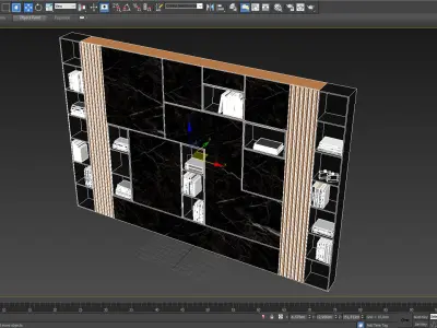 Marble Shelf 3D model