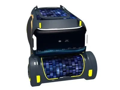 Autonomous vehicle 3D model