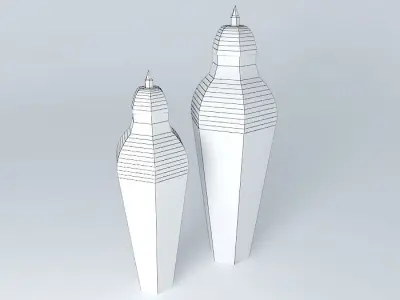potiches vasos vases Free 3D model