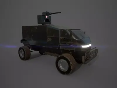 Special force vehicle 3D model