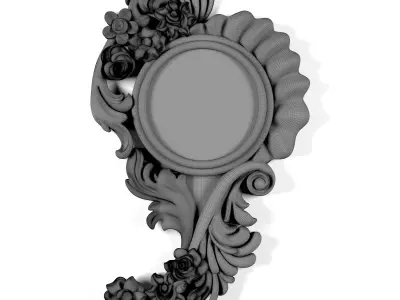 classic mirror 02 3D model