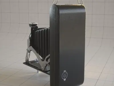 Kodak Antique Folding Camera 3D model