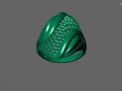 Plain Ring Women Ready STL 3DM Models Womens Rings 3D models 3D print model 11