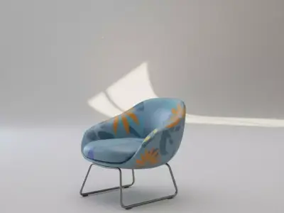 Deephouse  Chair 3d model-pbr high quality Low-poly 3D model