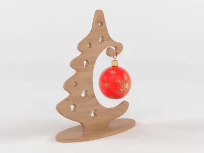 Christmas tree 3D model