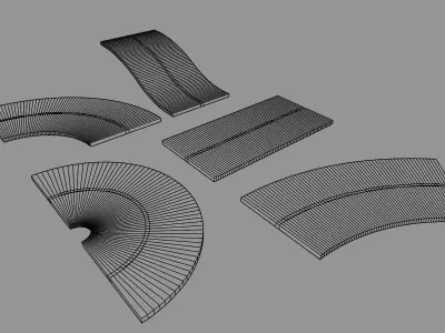 Roads Pack 3D print model