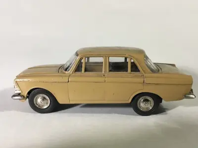 Moskvich 412 1983 year Low-poly 3D model