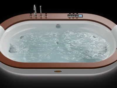 Jacuzzi Opalia Wood 3D model