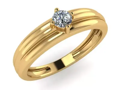 light weight gold diamond rings-C111116SKCH2025977-wt-0-5 3D print model