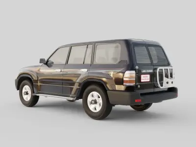 Toyota Landcruiser 100 series 3D model