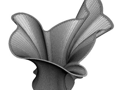 Vase Decor Squirrel Face 3D print model
