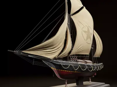 Spray ship 1892 3D model