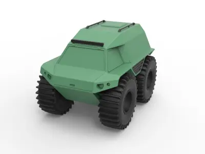 THOR Ultimate ATV Scale 1 to 24 3D print model