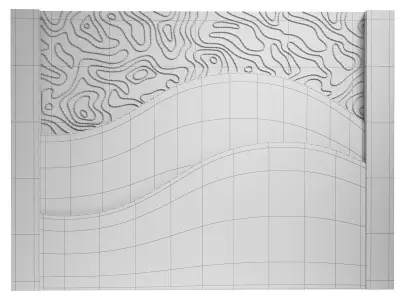 Decorativ panel 19 3D model