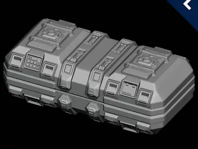 Cyberpunk Props - FREE Sample Free 3D print model