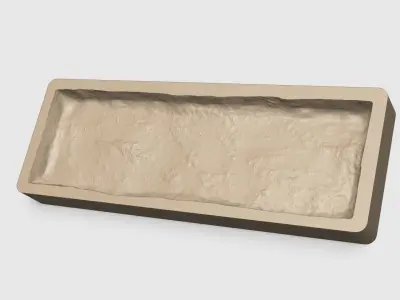 Wall Brick Molding - 04 Bricks Molds Decor 3D print model