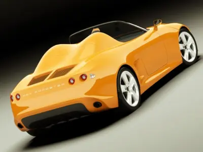 Concept Roadster Original Design 3D model