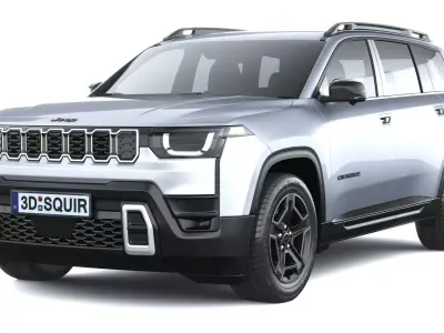 Jeep Cherokee 2026 3D model
