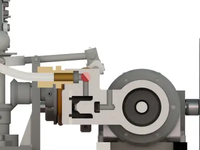 Steam Engine 3D model