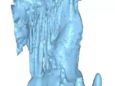 Cave Element 01 Free low-poly 3D model