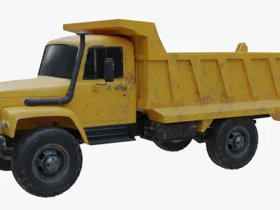 Eartmoving Truck - Dump Truck 3D model