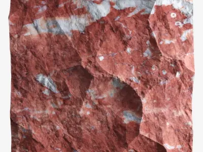 134-RockPanel rock texture 3D model