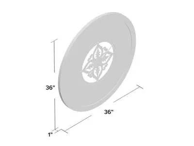 Naranjo Wall Clock 3D model