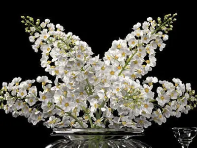 Flower Vase Set 3D model