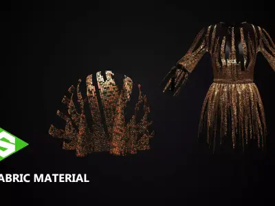 Cocktail Fabric Material Texture