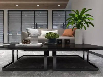 Full Office Design 3D model