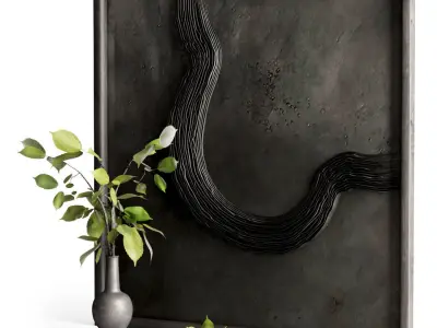 Decorative set by Guillem Nadal  3D model