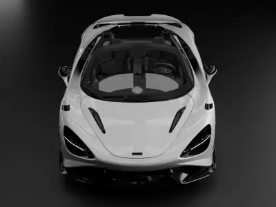 2022 McLaren 765LT Spider 3D model