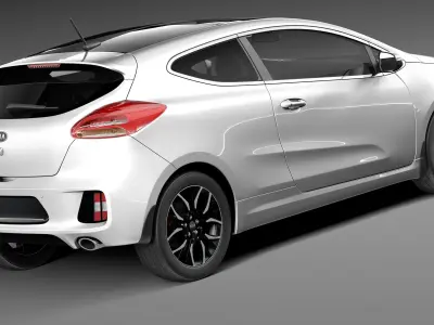Kia PRO Ceed GT 3door 2015 3D model