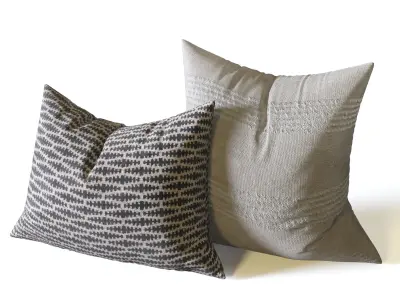 Pillow Set 01 3D model