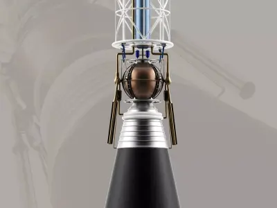 Rocket Engine 3D model