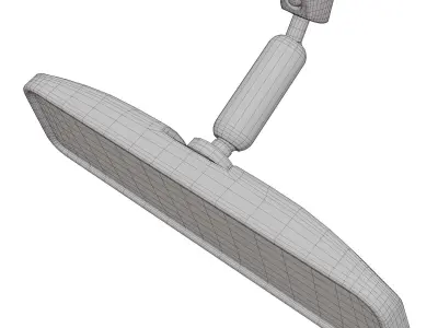 Rear View Mirror Low-poly 3D model