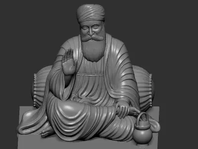 Guru Nanak 3D print model
