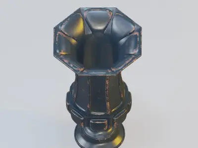 Garden urn planter40 3D model