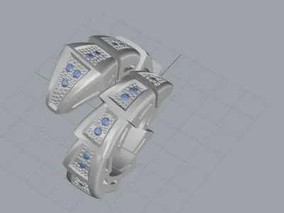 Serpent Ring 53937 3D print model