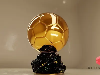 Trophy Ball 3D model