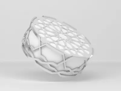 Small Stand in an Arabic Theme 3D model