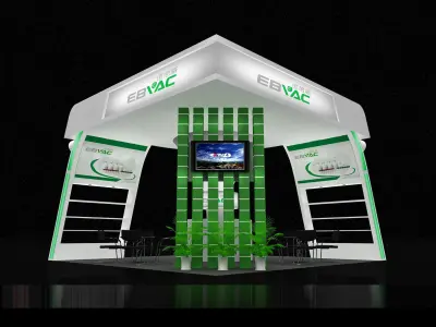 Exhibition - Area -6X6-3DMAX2009-40 3D model